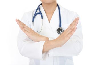 The doctor forbids